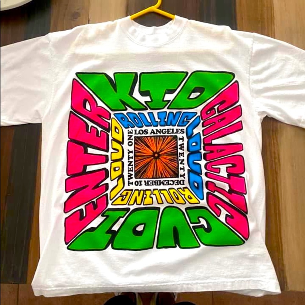 Kid Cudi Rolling Loud 2021 authentic concert t-shirt